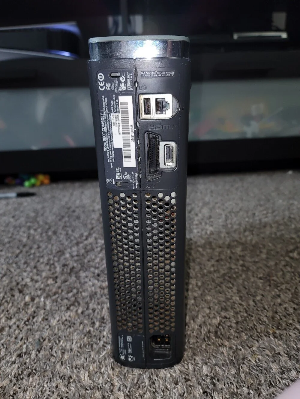 Xbox 360 Falcon Console Only Not Tested Or Cleaned